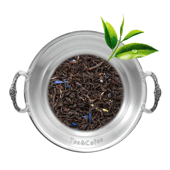 Чай черный ароматизированный Эрл Грей Голубой цветок