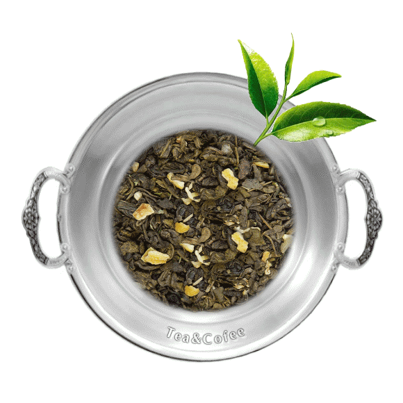 Чай зеленый ароматизированный Ганпаудер Граф Грей