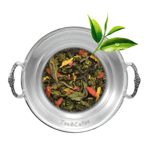 Чай зеленый ароматизированный Годжи - Малина