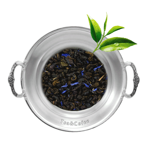 Чай зелёный ароматизированный Черника