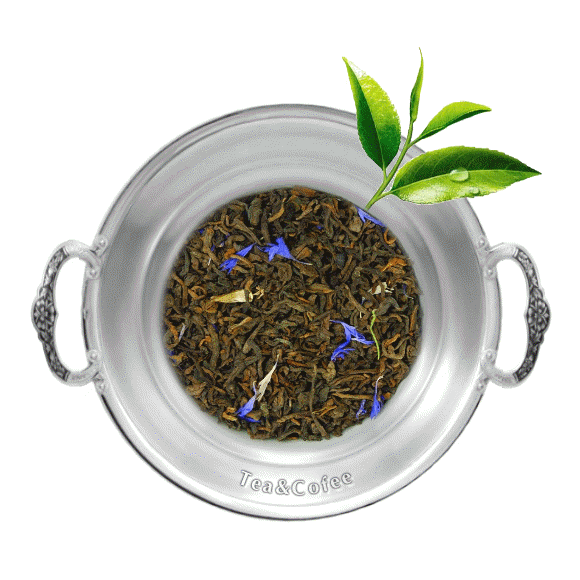 Чай ароматизированный Пуэр Эрл Грей Синий Цветок