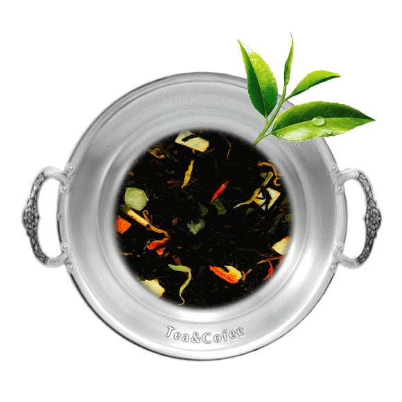 Чай зелёный c черным ароматизированный Будда
