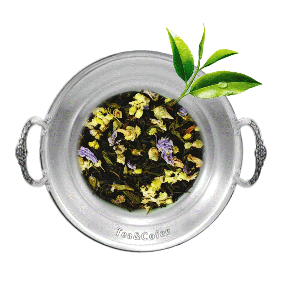 Чай ароматизированный зеленый с черным Князь Багратион