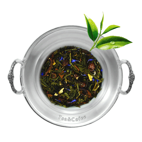 Чай зеленый с черным ароматизированный Королевская Звезда