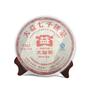 Чай Шу пуэр 7262 фабрика Менхай Даи