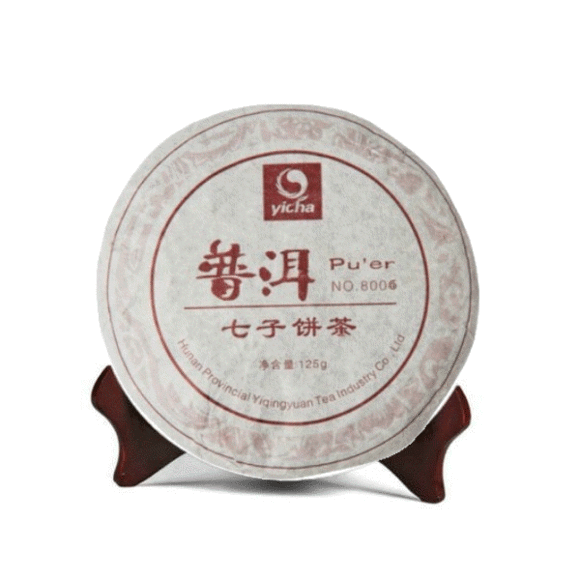 Чай китайский элитный шу пуэр 8006 Фабрика Хуннань