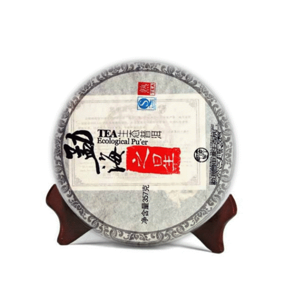 Чай китайский элитный шу пуэр Органик Сбор 2010 г.