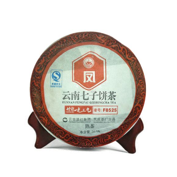 Чай китайский элитный шу пуэр Фабрика Фэн Цин