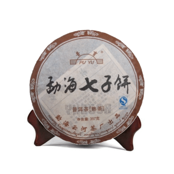 Чай китайский элитный шу пуэр Фабрика Юнь Хэ