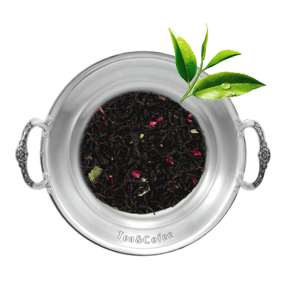 Чай черный ароматизированный Клубника-Малина